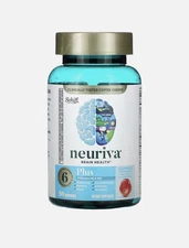 Neuriva Brain Health, Plus Vitamins B6 & B12, Strawberry, 50 Gummies
