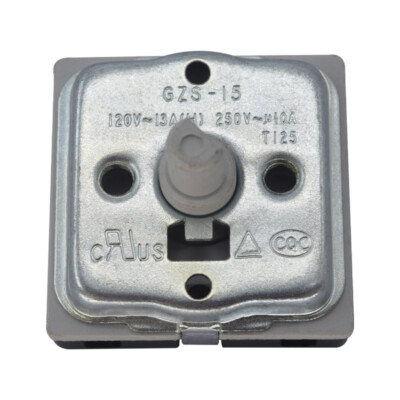 White Rotary Switch For Maxwell MW-3472W KoHBeKTop/Convection Fan-heater 1000W