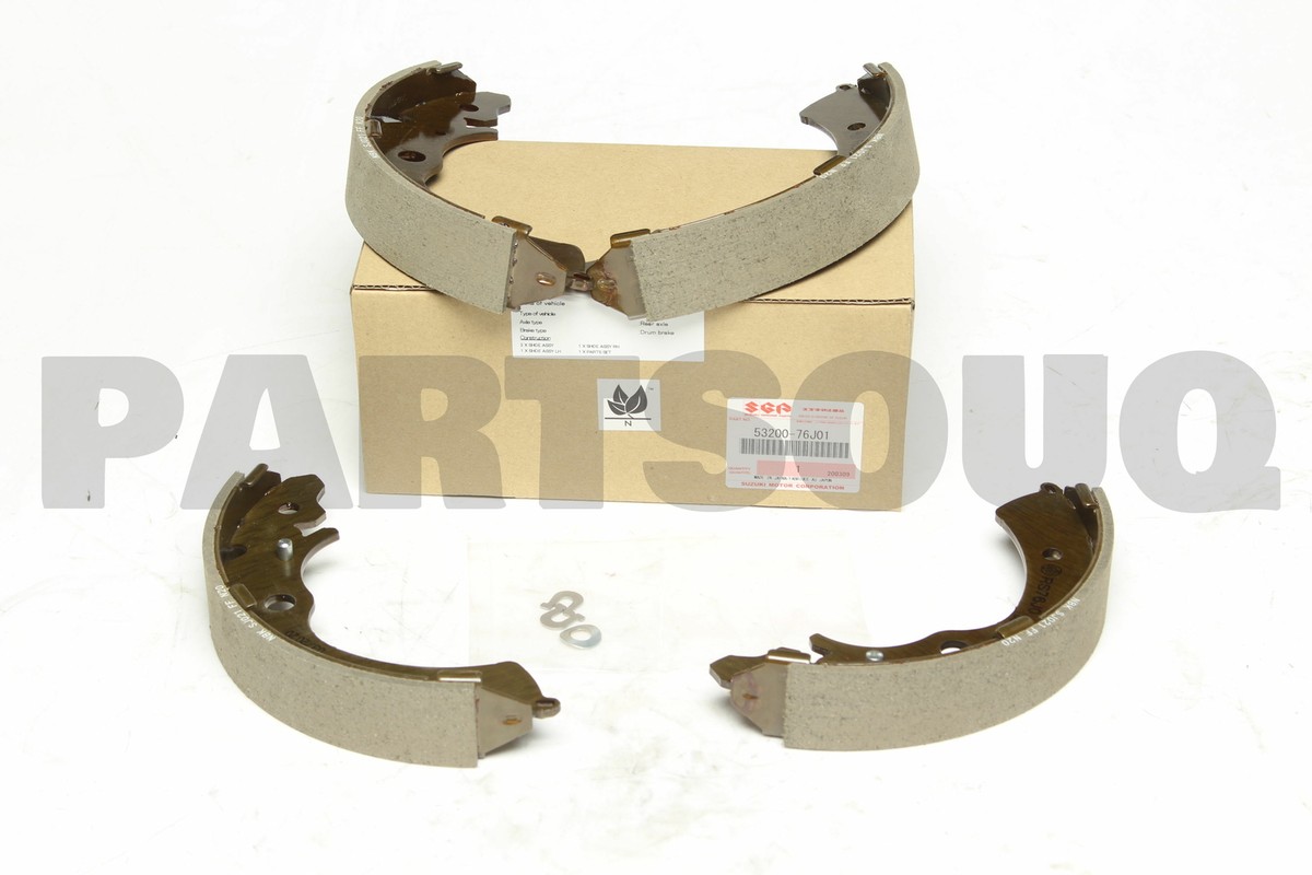 5320076J01 Genuine Suzuki SHOE SET BRAKE 53200-76J01 | eBay