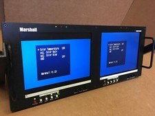 Marshall V-R82DP-HDSDI Dual Professional 8.4"LCD Screen Monitors Rack Mountable