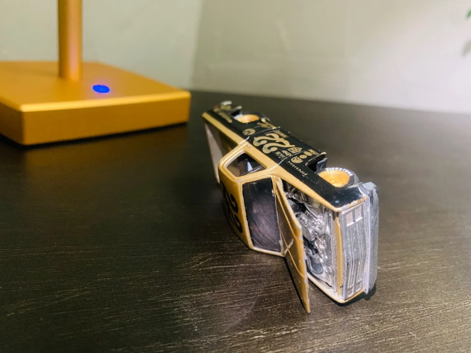 Rare car. Maisto 1987 chevy 1500 #22 01223 Black & Gold. - Image 3 of 4