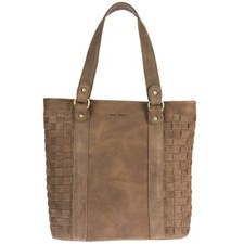 Dos Bros Hunter Handtasche Shopper Henkeltasche Leder geflochten DB-005