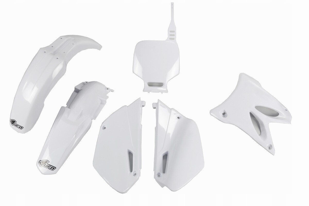 Kit plastique YZ 85 blanc pour réparer les carénages cassés Yamaha 2002-2014