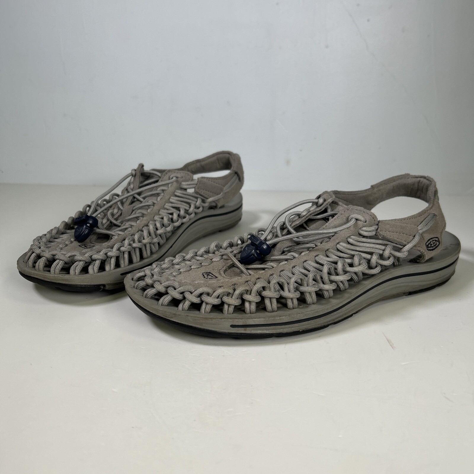 Keen Sandali Uomo Taglia 9 Uneek Grigio Drizzle Trail Scarpe da Escursionismo 1023043