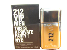 212 VIP Men Carolina Herrera Men Cologne 1.7oz Eau De Toilette Spray SEALED