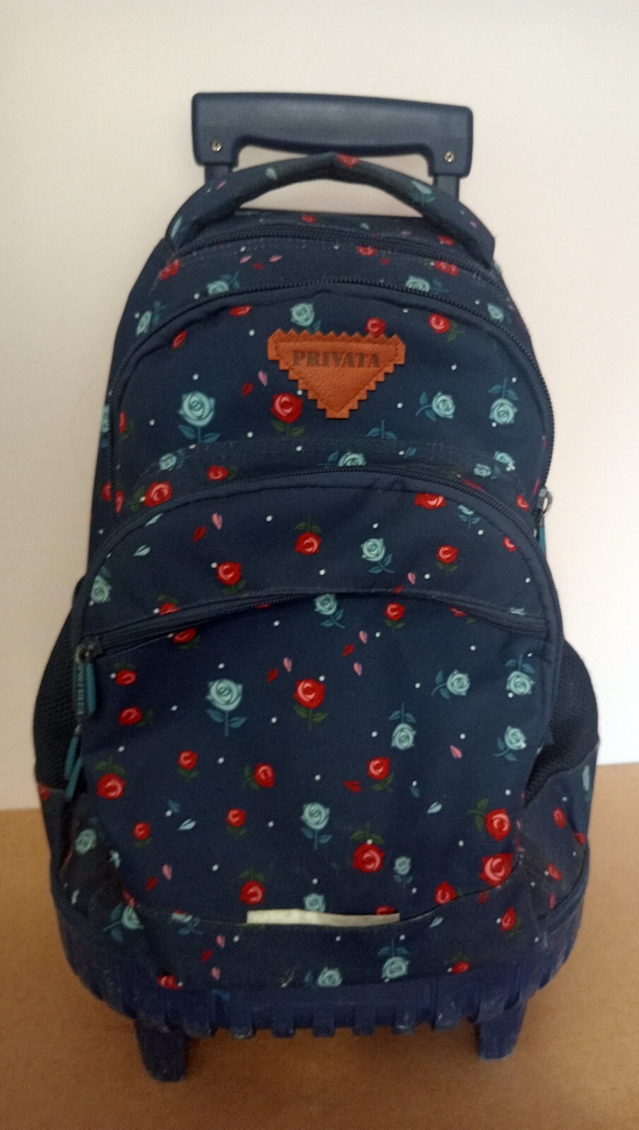 MOCHILA ESCOLAR CON CARRO MARCA PRIVATA