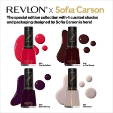 Revlon X Sofia Carson Super Lustrous Nail Enamel Vernis 0.5 fl oz NEW You Choose