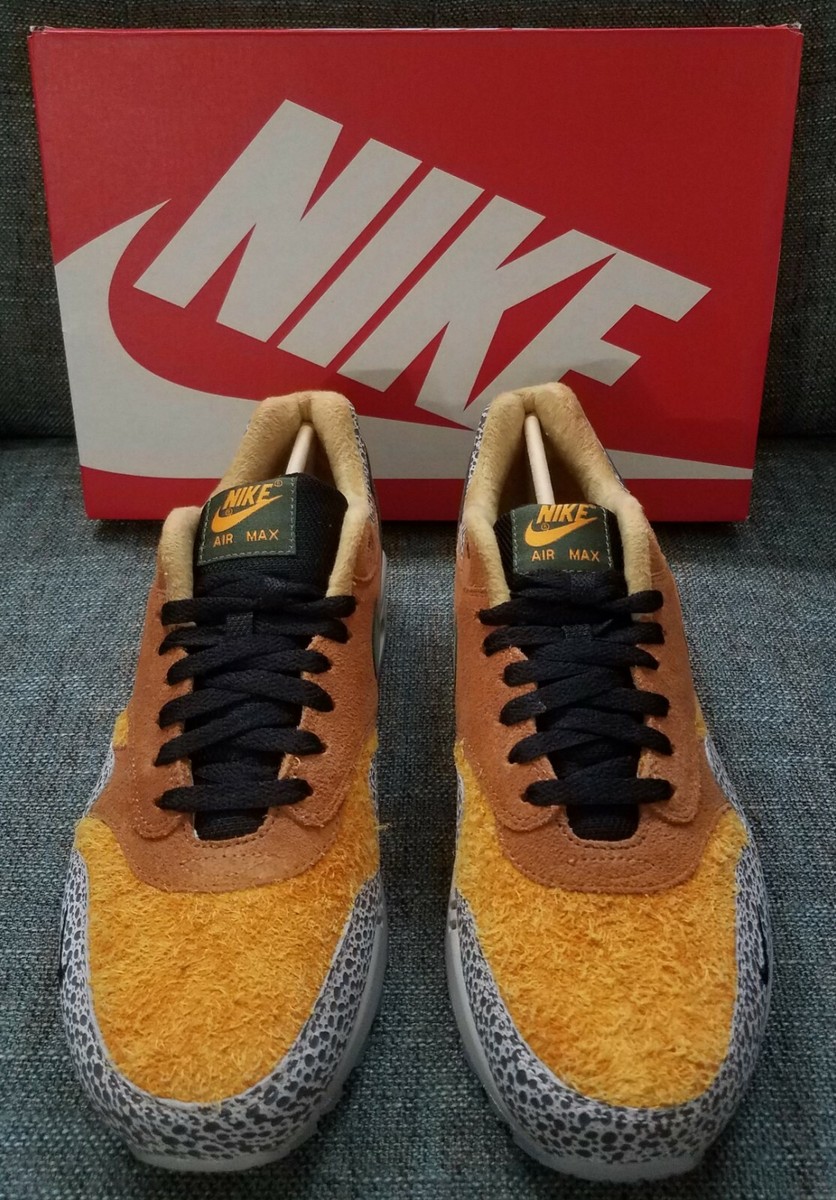 Nike Air Max 1 Premium QS Atmos Safari 2016 US 10 Brand New | eBay