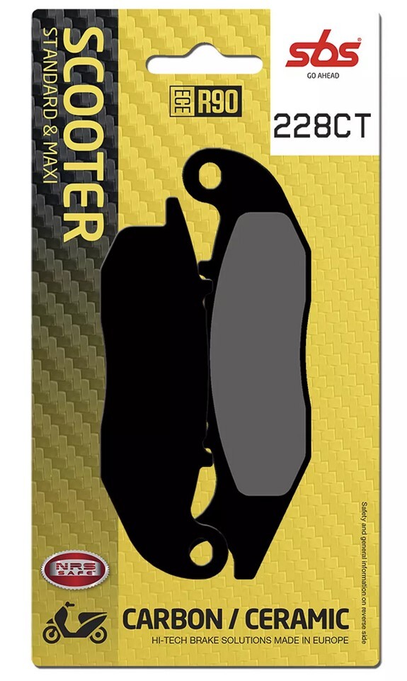 Plaquettes de frein carbone KH465 pour moto AJP PR3 PR4 PR5 et Derbi Terra