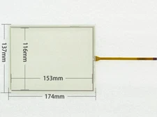 Touch Screen Panel Glass Digitizer For MP277 8" TOUCH MP277-8 6AV6643-0CB01-1AX1
