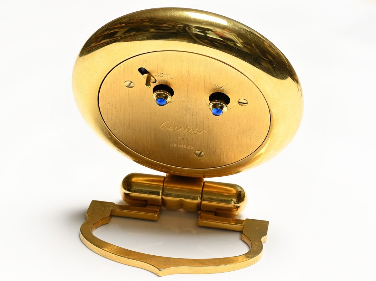 Cartier Colisee Travel Desk Alarm Clock | eBay