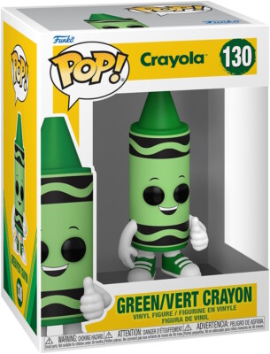 Crayola - Green/Vert Crayon 130  - Funko Pop! Vinyl Figur