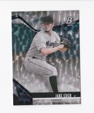 2021 Bowman Platinum Top Prospect Ice Foil Jake Eder Marlins #TOP-29