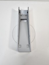 Genuine Nintendo Wii Vertical Stand Base Silver w/ Clear Round Base