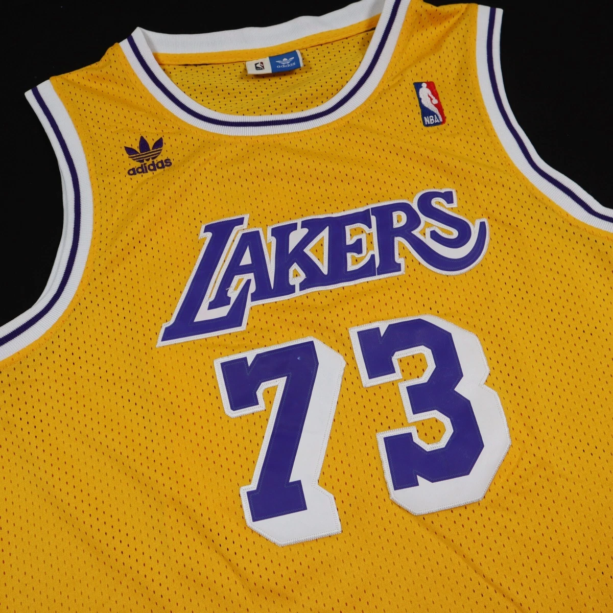 Retro Lakers Dennis Rodman 73 Jersey – Ice Jerseys