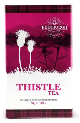 Edinburgh Tea & Coffee Company Scottish Thistle Infused Black Tea, 25 Tea Bags