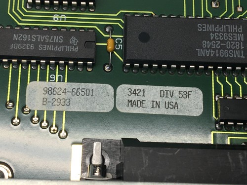 Hewlett Packard HP 98624-66501 PCB, HP-IB, 98624A, 125007 - Picture 11 of 18