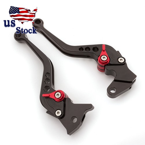 CNC Short Brake Clutch Levers For Honda CBR500R/CB500F/X 2013-2019 2020 2021 US - Picture 2 of 7