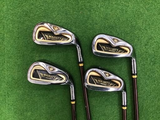 Maruman - 8785 MAJESTY PRESTIGIO PREMIUM GOLD 7本 R MARUMAN MAJESTY PRESTIGIO GOLD PREMIUM 8PC R-FLEX IRONS SET
