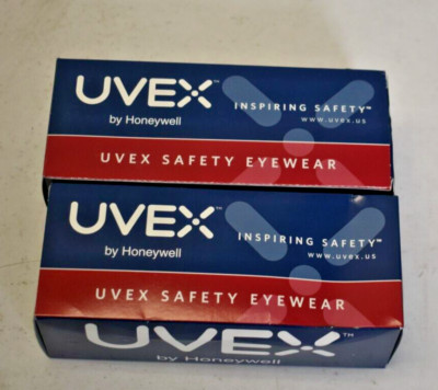 Uvex Honeywell Ultra Spec 2000 Visitor Safety Glasses Hard Coat Clear S0300 2Pk