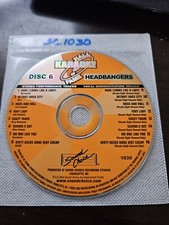 HEADBANGER'S HALL OF FAME 6 CDGS SUPER RARE  SOUND CHOICE KARAOKE CDGS LOT WA