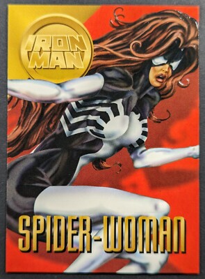 Spider-Woman 1996 Marvel Vision Fleer Skybox Card #84 (NM)
