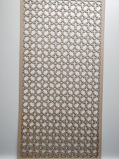 Radiator Cabinet decoration Screening Perforated 3,4 &6mm thick MDF laser cut K5