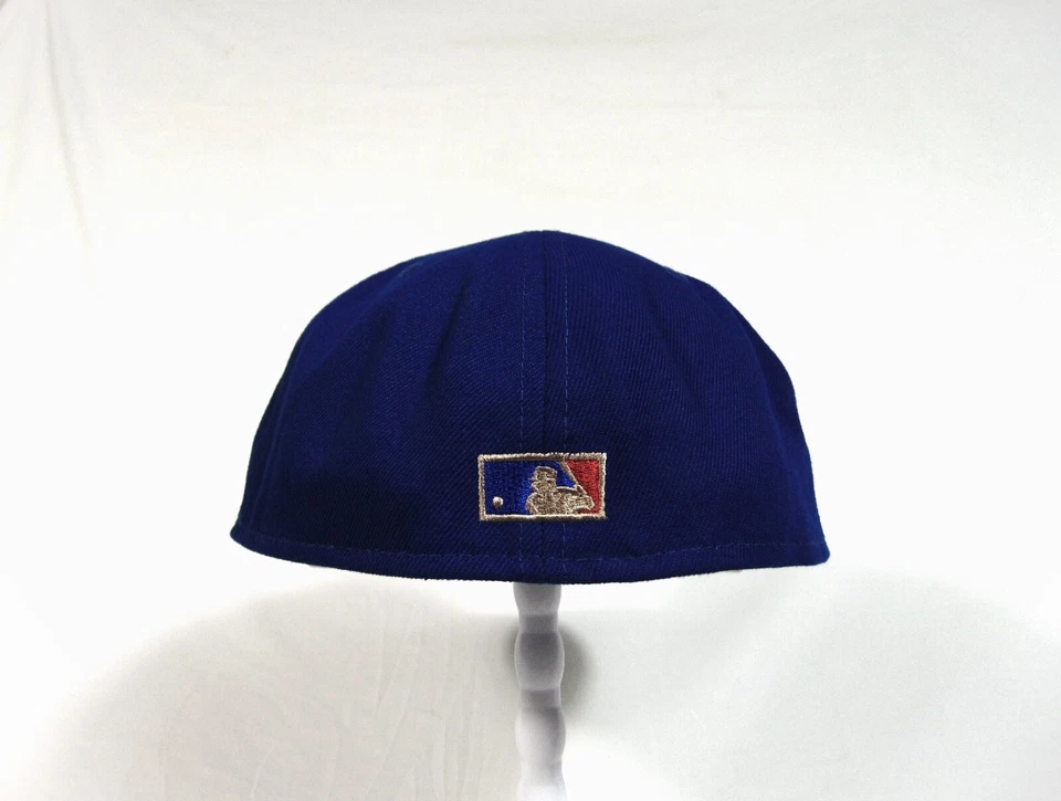 New Era MLB Chicago Cubs Wrigley Field "Gold Leaf Pins" 69 Bear 59FIFTY Hat Sz 8 - Image 3 of 4