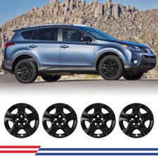4Pcs 17Inch Wheel Rim Cover Hubcaps For 2013-2018 TOYOTA RAV4 Trim Rings Caps