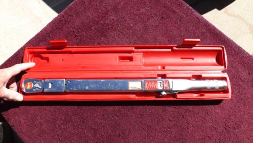 SNAP-ON *EXCELLENT!*  1/2" DRIVE TQFR250A "FLEX" TORQUE WRENCH! - Picture 1 of 6