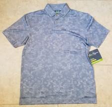 Ben Hogan Performance Men Gray Short Sleeve Polo T-shirt UPF50 Small 34-36 NEW