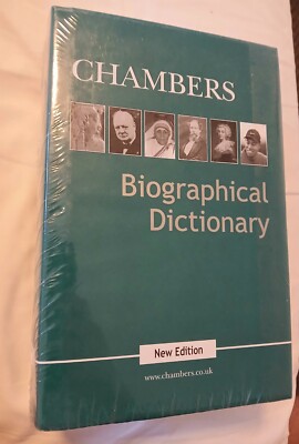 Chambers Biographical Dictionary New Edition Hardcover Hardcover Neu & Versiegelt