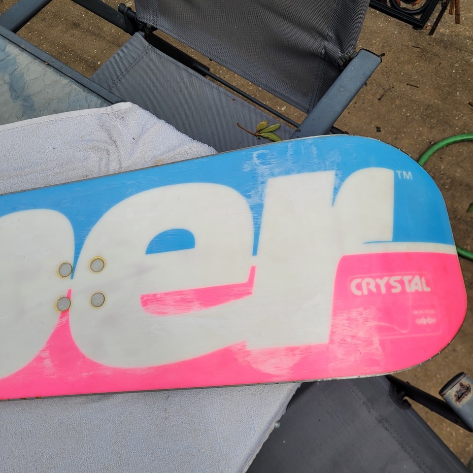 Vintage 1989 Kemper Freestyle 155 Snowboard & Carrying Case VERY NICE