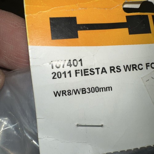 HPI - 107401 - 2011 FIESTA RS WRC FORD ABU DHABI WRT TEAM BODY New, Made In USA! - Picture 3 of 4