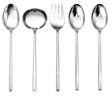 Oneida 5 Large Banquet 18/10 Stainless Serving Pieces 