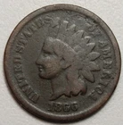 United States 1866 Indian Head Small Cent (C542)