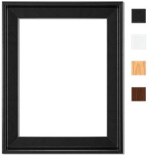 8x10 Canvas Floating Frame for Wall Art Painting - Deep Gallery Wrap Display Bla