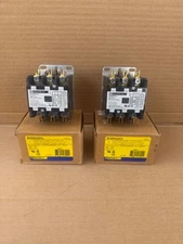 LOT OF 2 PCs SQUARE D 8910DPA23V14 Definite Purpose Contactor - 3Pole- Open Type