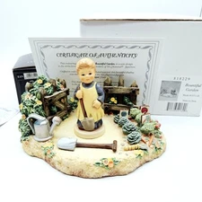 Hummel Bountiful Garden Hummelscape Garden Treasures Figurine Mint in Box COA 