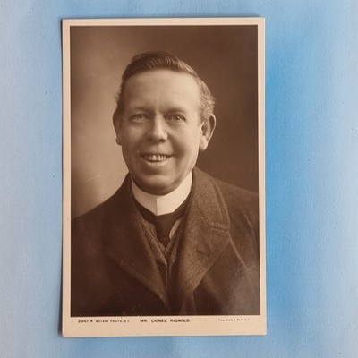 Edwardianischer Komiker Postkarte um 1905 Echtfoto was Butler sah Lionel Rignold