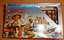 ESCI .British Soldiers 1:72 Scale . World War 2 COMPLETE