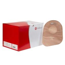 New Image Closed End 7"L 2pc System Ostomy Pouch 2.25" Flange 18393 60 Ct