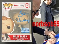 BILL NIGHY SIGNED LOVE ACTUALLY BILLY MACK FUNKO w/EXACT PROOF & BECKETT COA