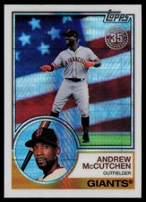 2018 Topps - Silver Pack 1983 Topps Chrome Update Series Andrew McCutchen #108