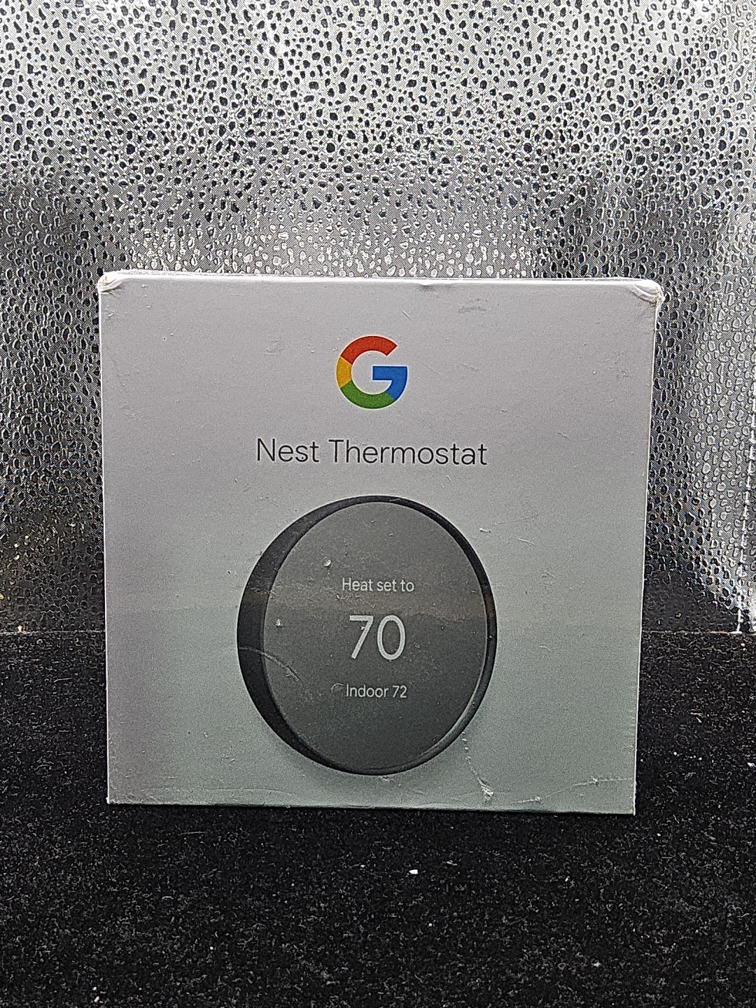 Google Nest Smart Programmable WiFi Thermostat Charcoal