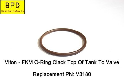 1x Brown FKM O-Ring Replacement For Clack Top Of Tank To Valve PN: V3180
