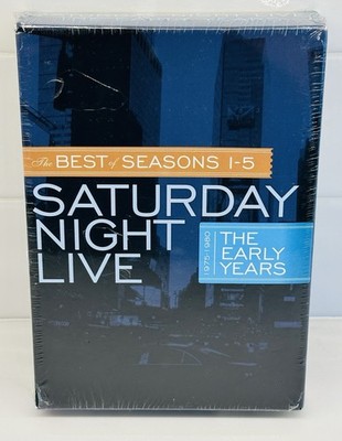 Saturday Night Live The Best of Seasons 1-5 Early Years 1975-1980 DVD NEW Sealed