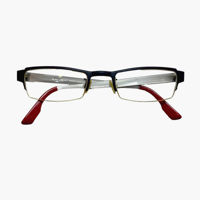 Jean Lafont Paris Eyeglasses PETRUS 001 Titanium Gray Black Red  51-21-145 