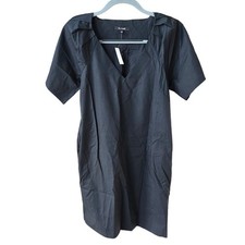 Madewell V-Neck Mini Shirtdress Size XS NWT 