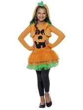 Child Pumpkin Tutu Dress Girls Costume Girls Halloween Costumes